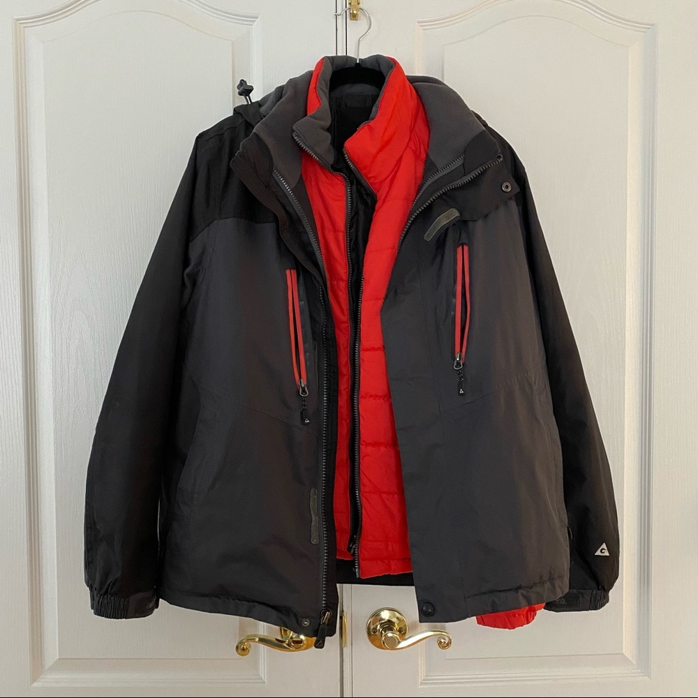 Gerry Men's Crusade 3-in-1 System Jacket M